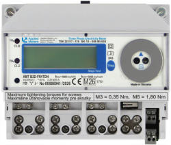 Elektroměr AMT B2D FR4TDI4 0,25-80A MID