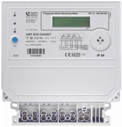 Elektroměr AMT B3D-OA4SETE 0,25-80A MID