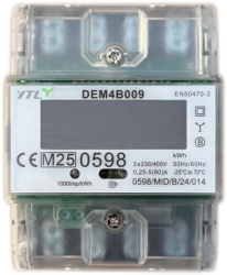 Elektroměr DEM4B009 0,25-80A