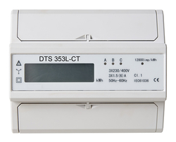 Elektroměr DTS353L-CT, nepřímé měření x/5A, LCD (9904D)