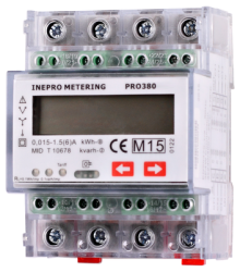 Elektroměr PRO380-CT Mod x/5A ModBus CZ CEJCH