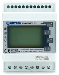 Elektroměr SDM630MCT V2 x/5A ModBus MID