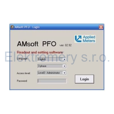 Software AMSoft PFO DATAREADOUT + PROFILES