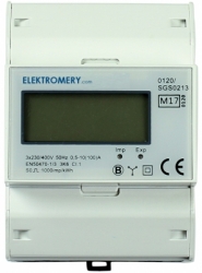 Elektroměr SDM 72D  0,25-100A MID